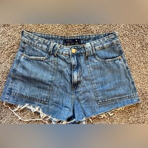 Blue Denim Shorts